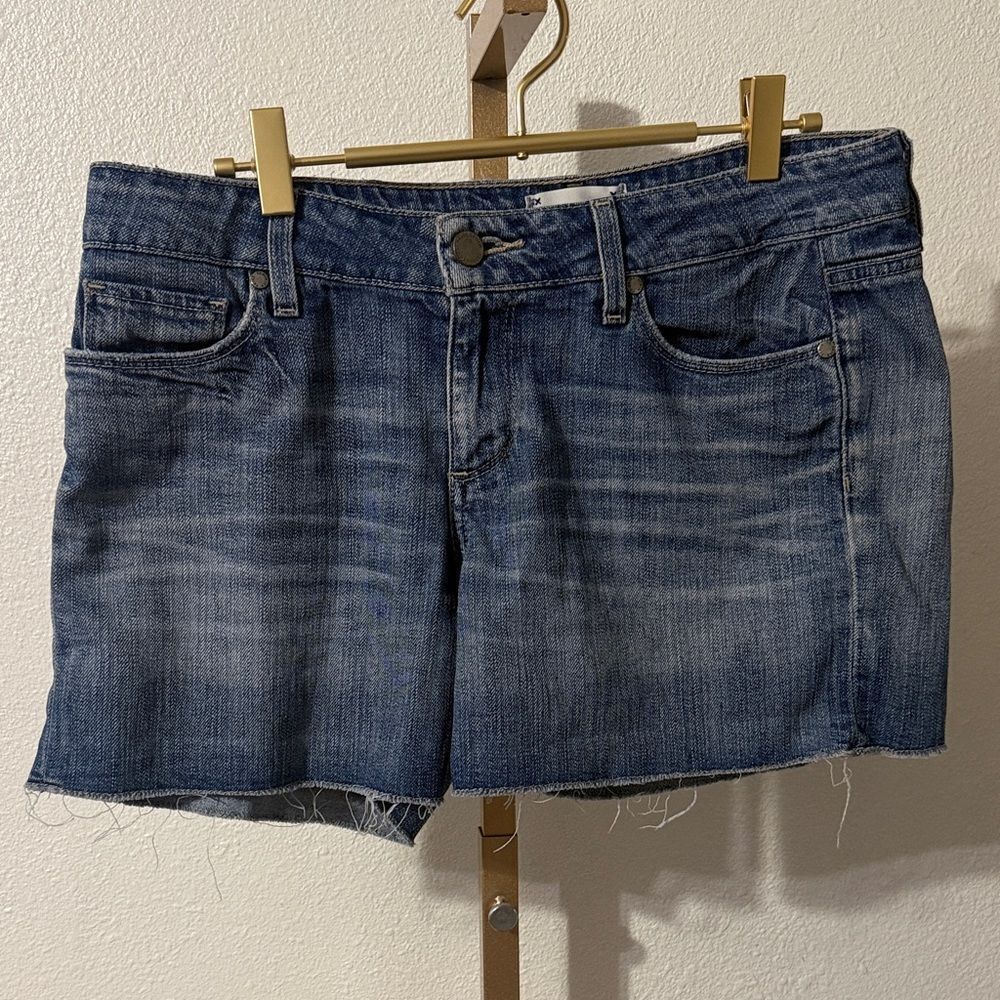 PAIGE Dark Blue low rise  “Jimmy Jimmy” Shorts- Size 27